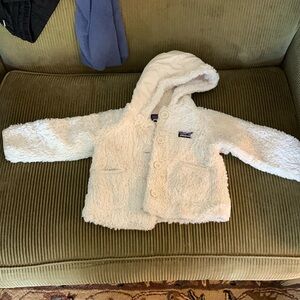 Cream Patagonia jacket